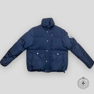 Monclar Qulited Puffer Coat in Navy Blue