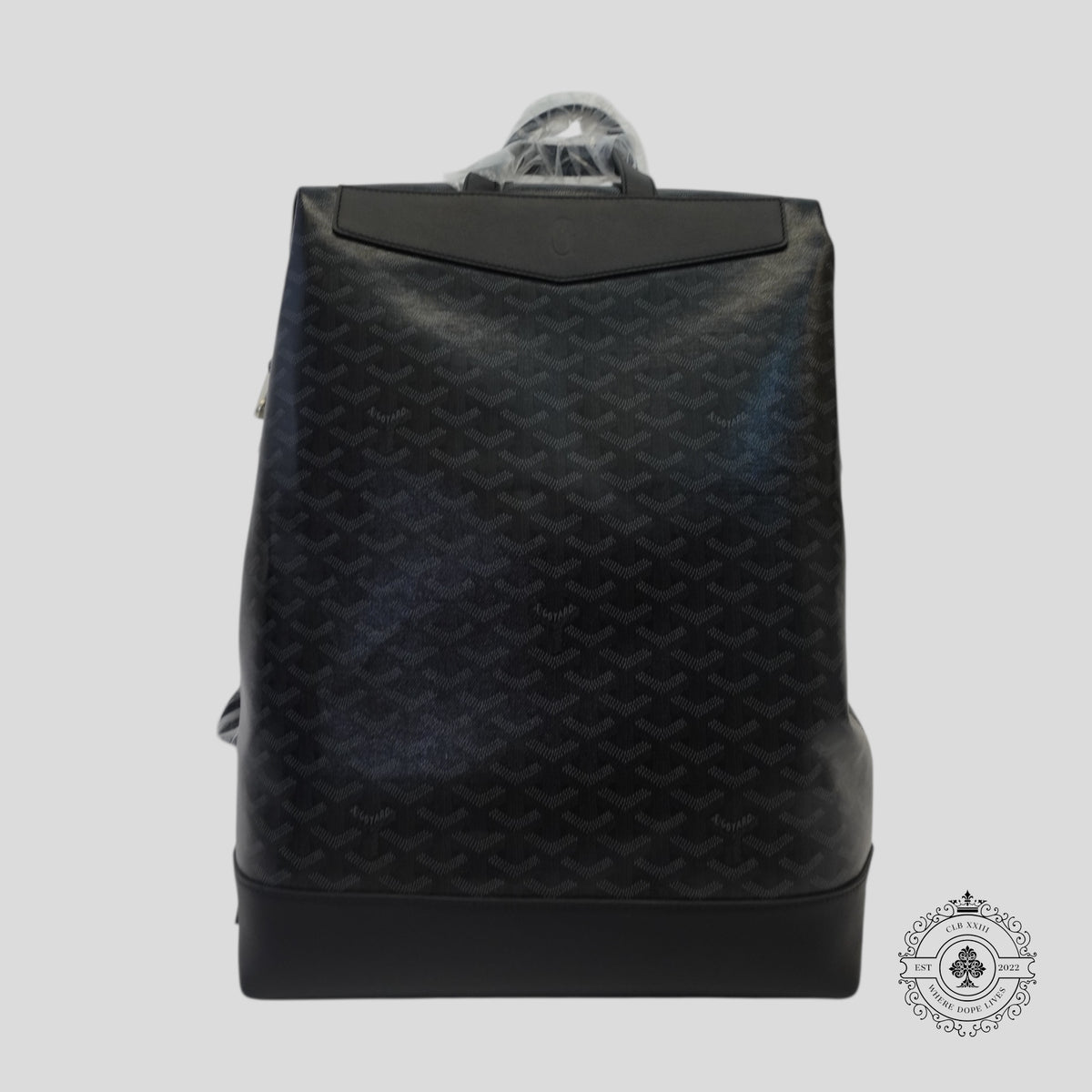 Gyard Pro Backpack Goyard Jet Black Cisalpin Backpack | Authentic Goyard | CLB XXIII