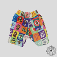 Bape Kids Swimshorts in Multicolor