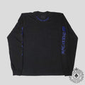 Chrome Hearts Neck Logo Long Sleeve in Black/Blue
