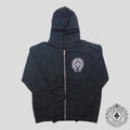Chrome Hearts Miami Exclusive Zip Up Hoodie in Black
