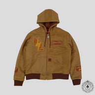 Blind Love Mahogany Suede Work Jacket
