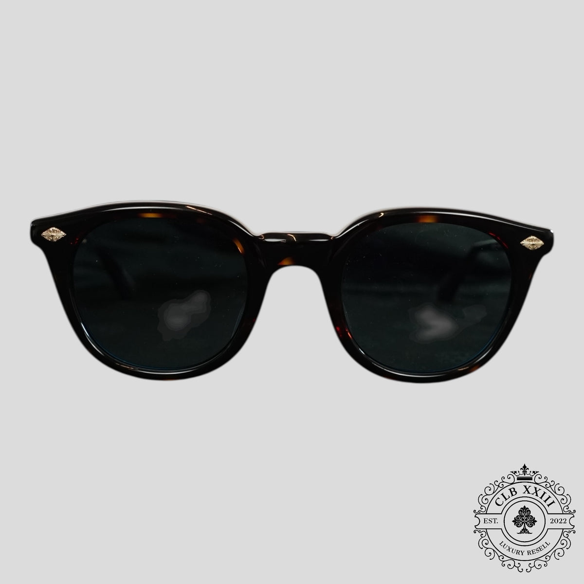 Chrome Hearts Just In Sunglasses in Tortoise