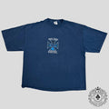 West Coast Choppers Hot Rod Vintage Tee in Navy Blue