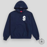 Supreme $ Hoodie in Navy