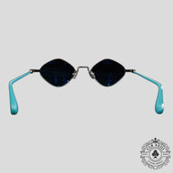 Chrome Hearts Diamond Dog Sunglasses in Blue