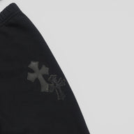 Chrome Hearts Cross Patch Sweatpants in Black