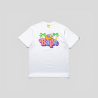 BAPE Colors Milo On Bape Summer Tee in White