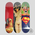 Supreme George Condo "Lady, Man, & Superman" Skate Decks