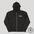 Chrome Hearts Foti Zip Up Hoodie in Black/White