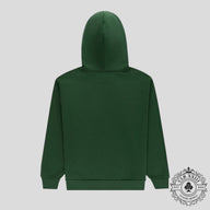 SP5DER OG Web Studded Zip Hoodie in Green