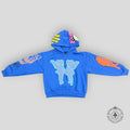 Drake For All The Dogs Hoodie in Blue