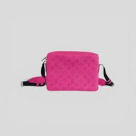 Louis Vuitton Taigarama Messenger Bag in Pink