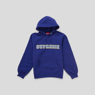 Supreme Collegiate Acronym Hooded Sweatshirt in Royal