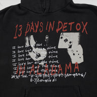 Enfants Riches Deprimes 13 Days In Detox Hoodie in Faded Black