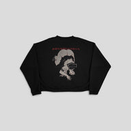 Enfants Riches Déprimés Bad School Girl Crewneck in Aged Black