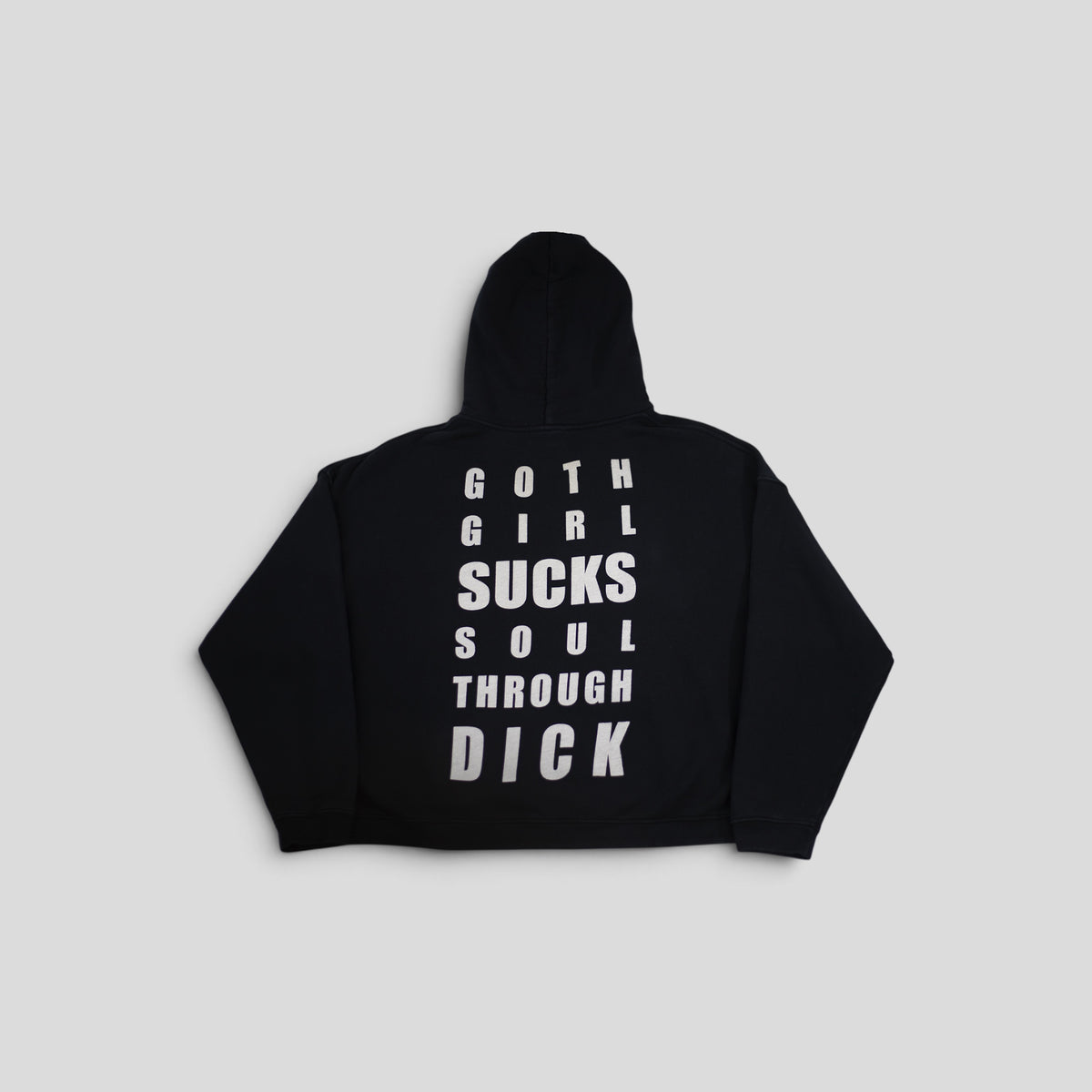 Enfants Riches Déprimés Goth Girl Sucks Soul Hoodie in Black