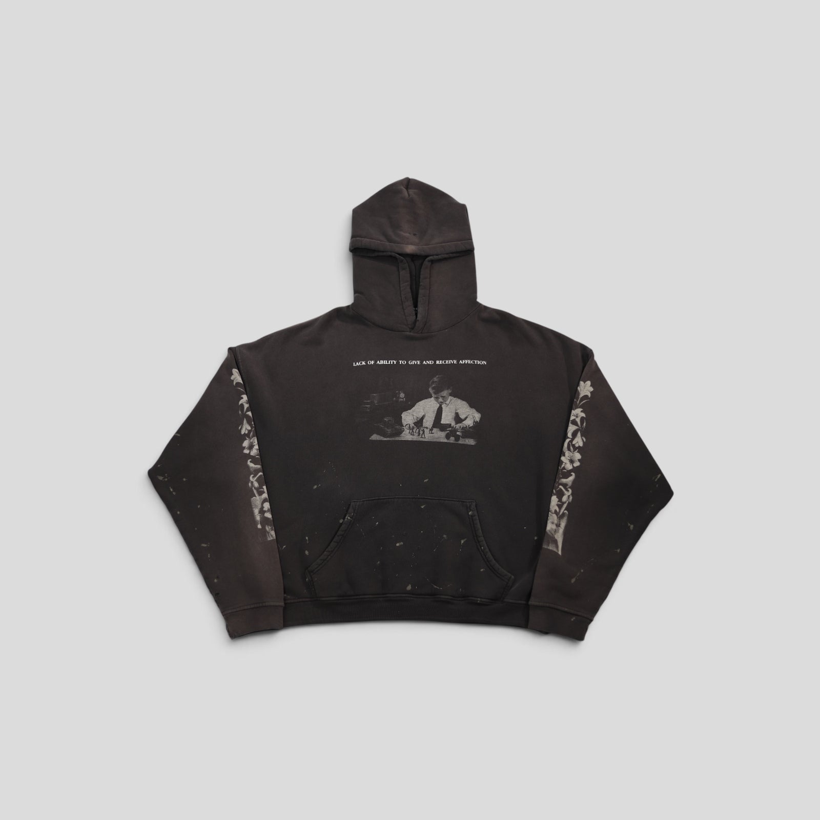 Enfants Riches Deprimes Head Against The Bars in Washed Black