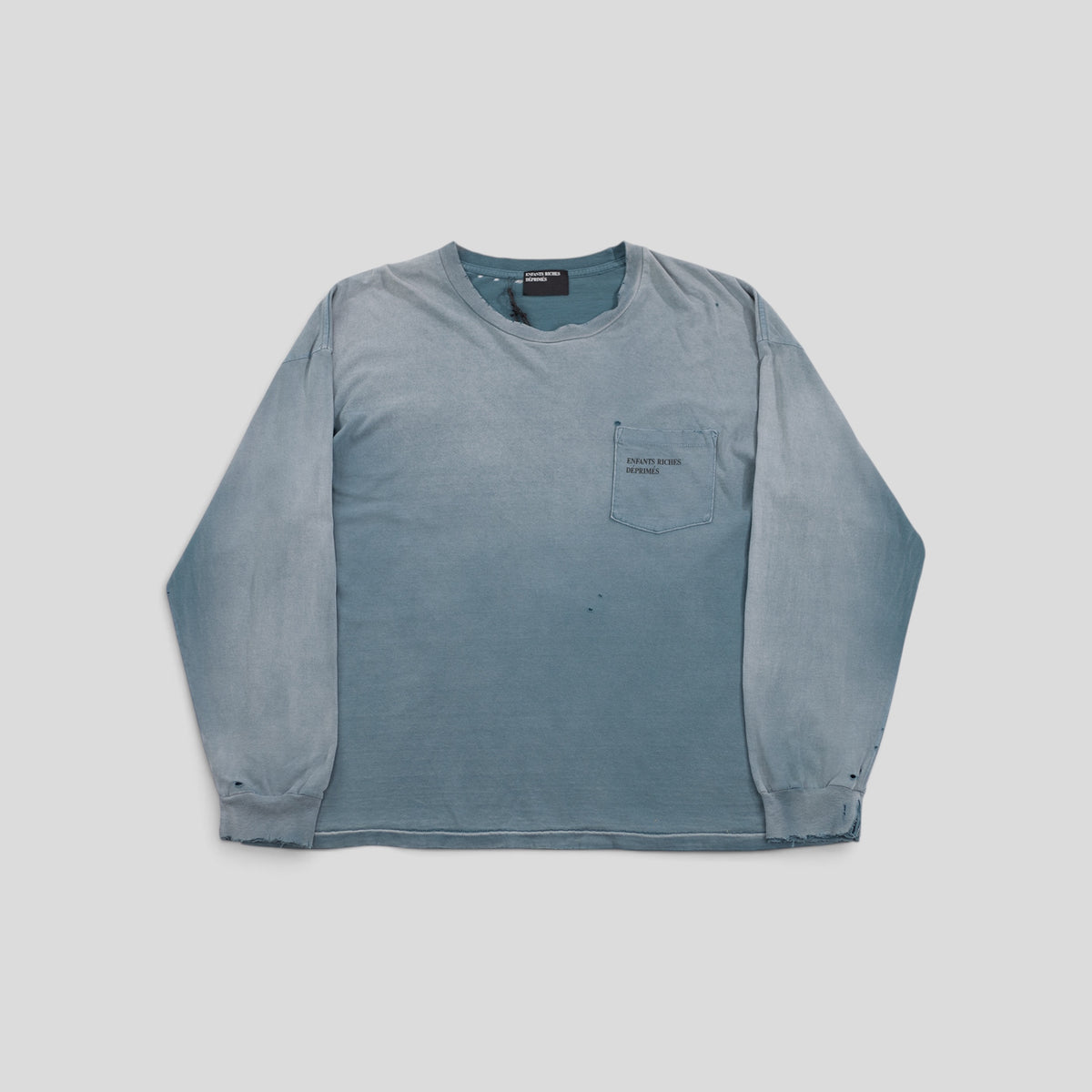 Enfants Riches Déprimés Logo LS Pocket T-Shirt