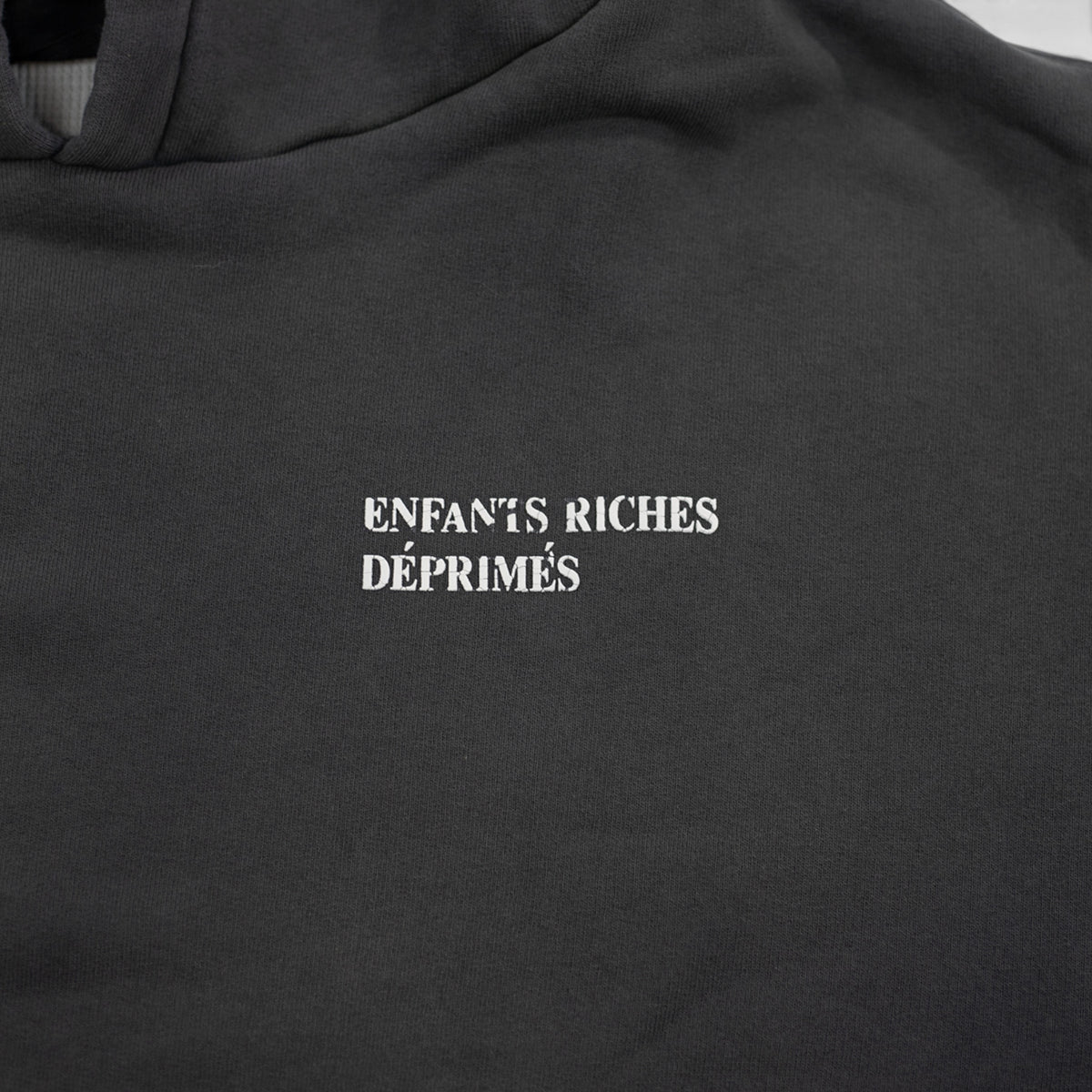 Enfants Riches Déprimés Thermal Lined Logo Hoodie
