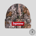 Supreme New Era Box Logo Beanie (FW25) in Realtree Camo