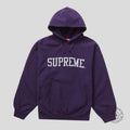 Supreme Varsity Hooded Sweatshirt in Dark Purple