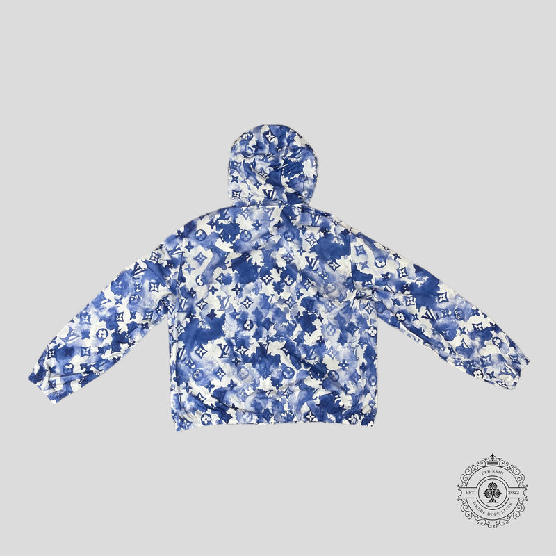 Louis Vuitton Watercolor Monogram Windbreaker - Blue