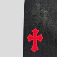 Chrome Hearts Red White Patch Jeans
