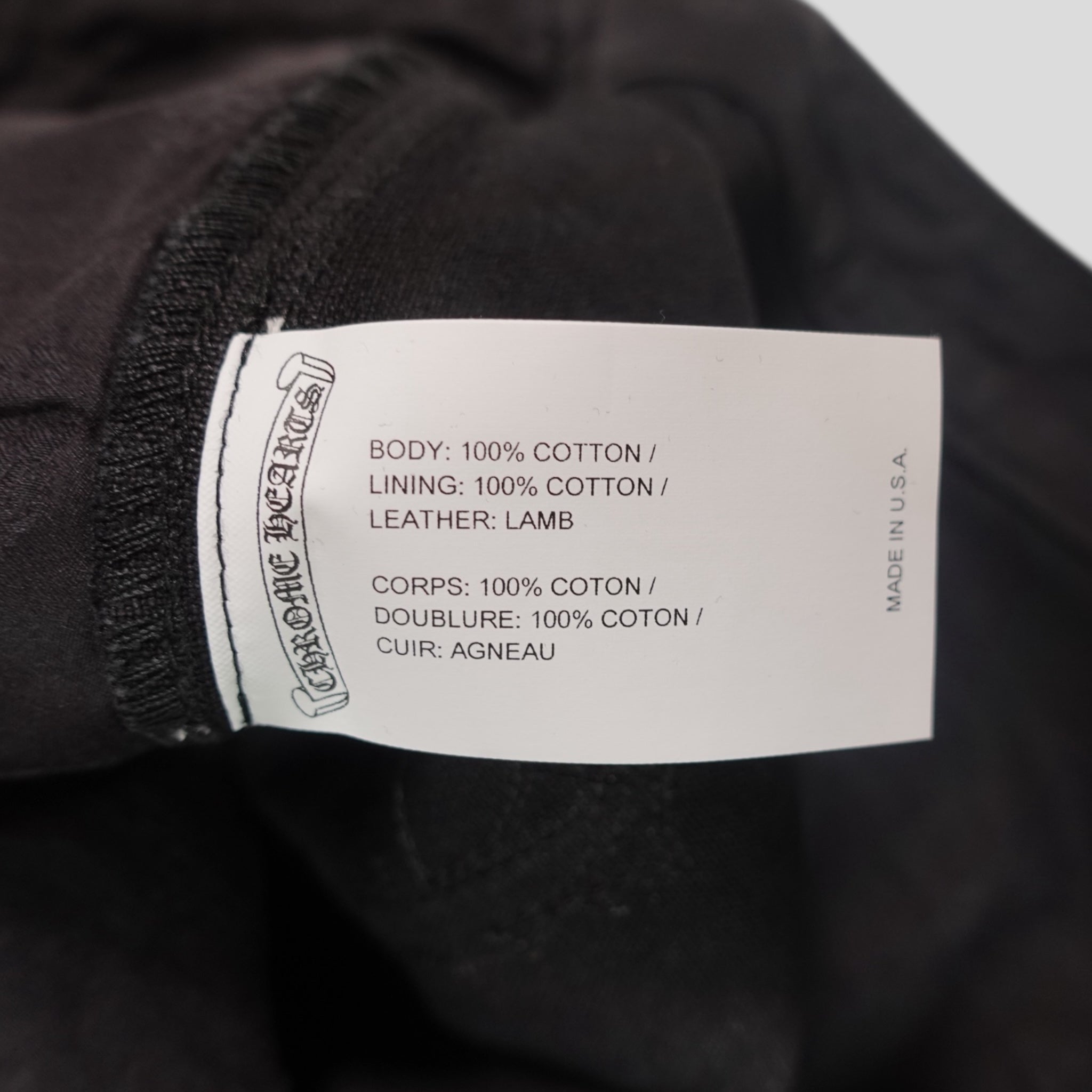 Chrome Hearts 13 Cross Patch Carpenter Shorts in Black