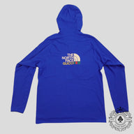 Gucci X The North Face Half Zip Pullover Hoodie in Blue