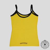 Chrome Hearts Roller Skate Women's Tank Top in Yellow