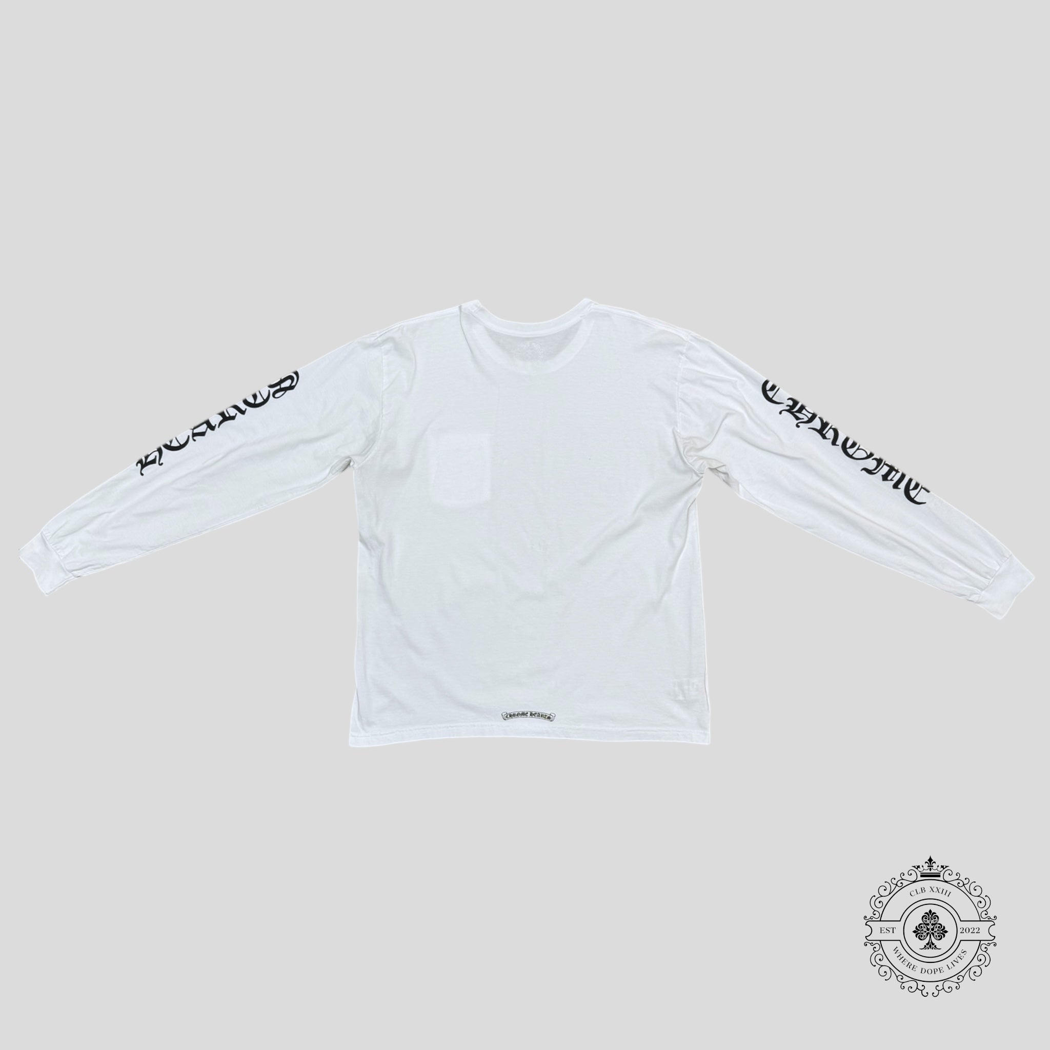 Chrome Hearts Long Sleeve T-Shirt in White