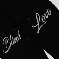 Blind Love Mary Studded Carpenter Jeans in Black