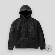 Who Decides War Winged Logo Hooded Sweatshirt