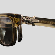 Chrome Hearts Vagillionaire II Glasses in Olive