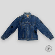 Chrome Hearts Levi's Cross Patch Denim Jacket