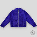 Louis Vuitton Workwear Monogram Embossed Suede Jacket in Purple