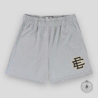 Eric Emanuel EE Basic Shorts in Grey / Jet Black