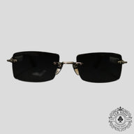 Chrome Hearts Deep II Sunglasses in White/Silver