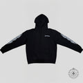 Chrome Hearts Eye Chart Dagger Hoodie in Black/Pink