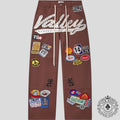 Vale 1980s Painters Jeans In Brown