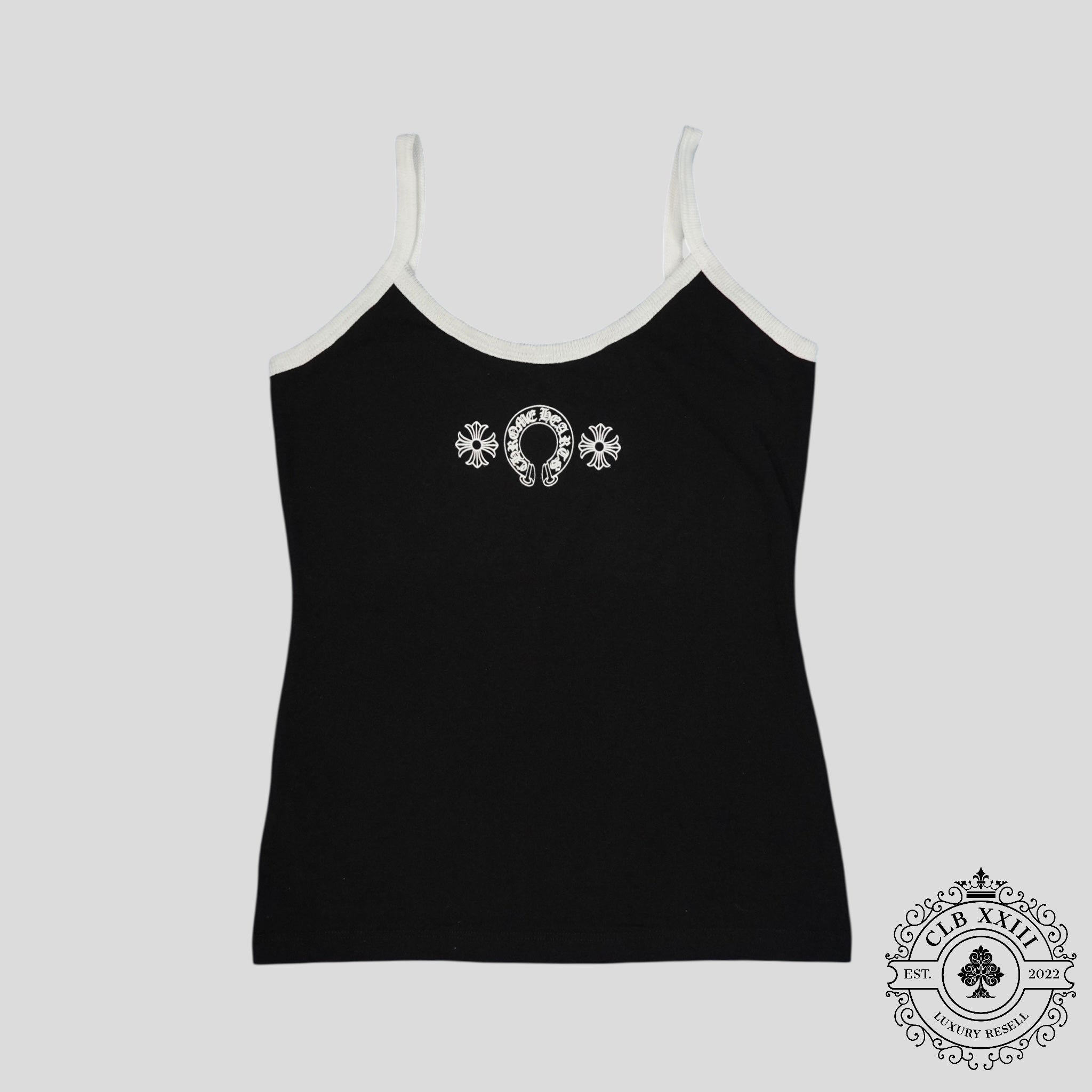 Chrome Hearts Roller Skate Women's Tank Top in Black