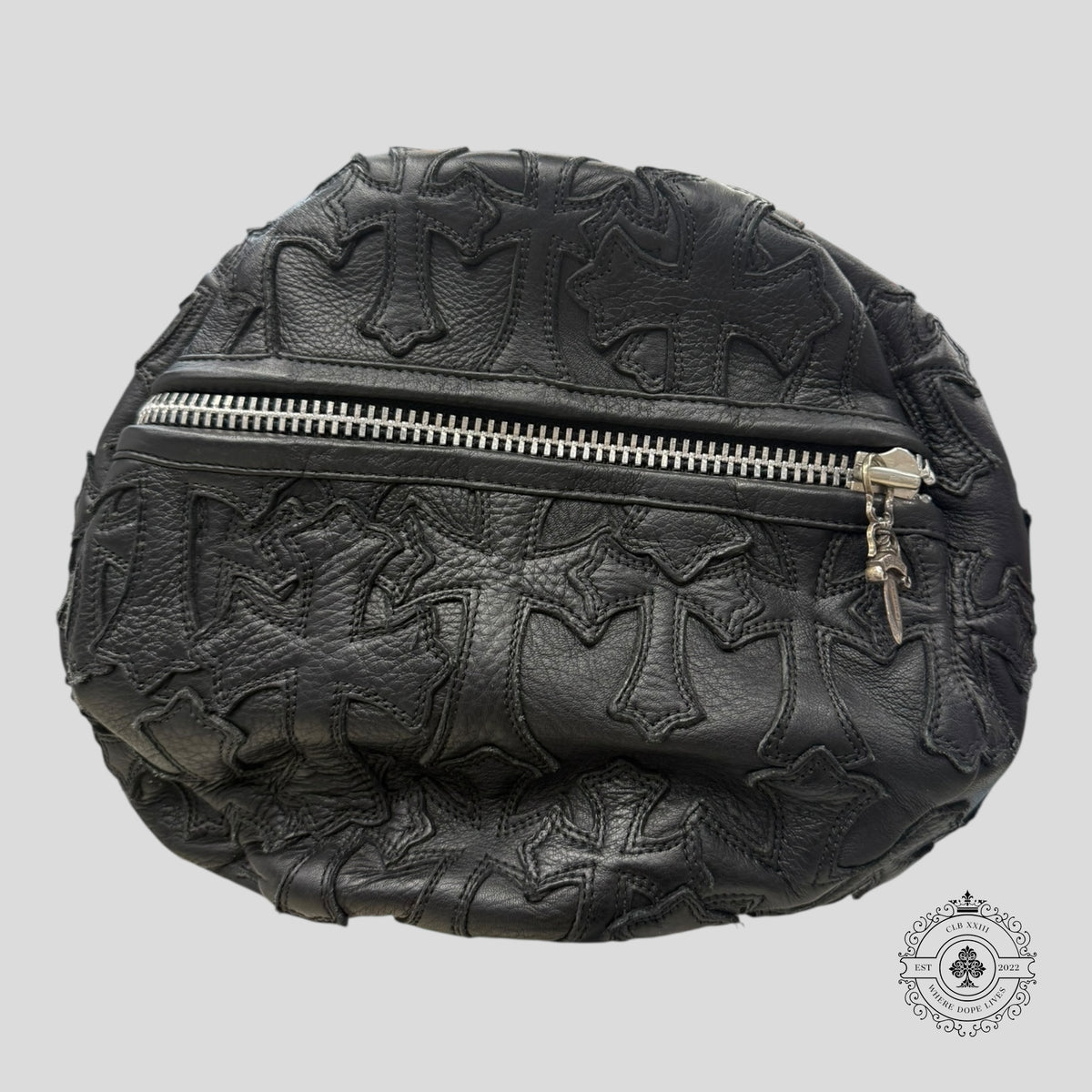 Chrome Hearts Cross Patch Duffle Bag in Black