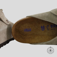 Chrome Hearts Birkenstock Mules in Taupe