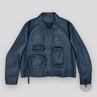 Louis Vuitton Monogram Embossed Utility Jacket