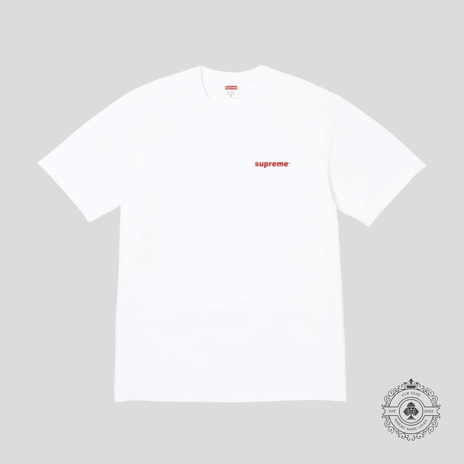 Supreme Fuck Money Tee in White