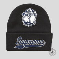 Supreme Mitchell & Ness NCAA Beanie Black
