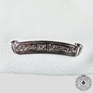 Chrome Hearts Viv Bag in White