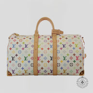 Louis Vuitton x Takashi Murakami Keepall Bandouliere 45