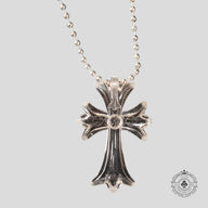 Chrome Hearts Silicone Cross Necklace in Clear